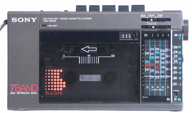 SONY WA-5000 シルバー ジャンクSONY - ラジオ・コンポ